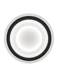 Plafón de techo Galet – AJP – Lámpara minimalista redonda LED, Ø 40 cm