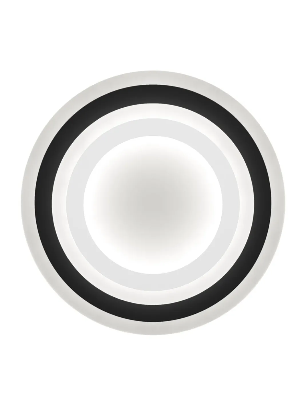 Plafón de techo Galet – AJP – Lámpara minimalista redonda LED, Ø 40 cm