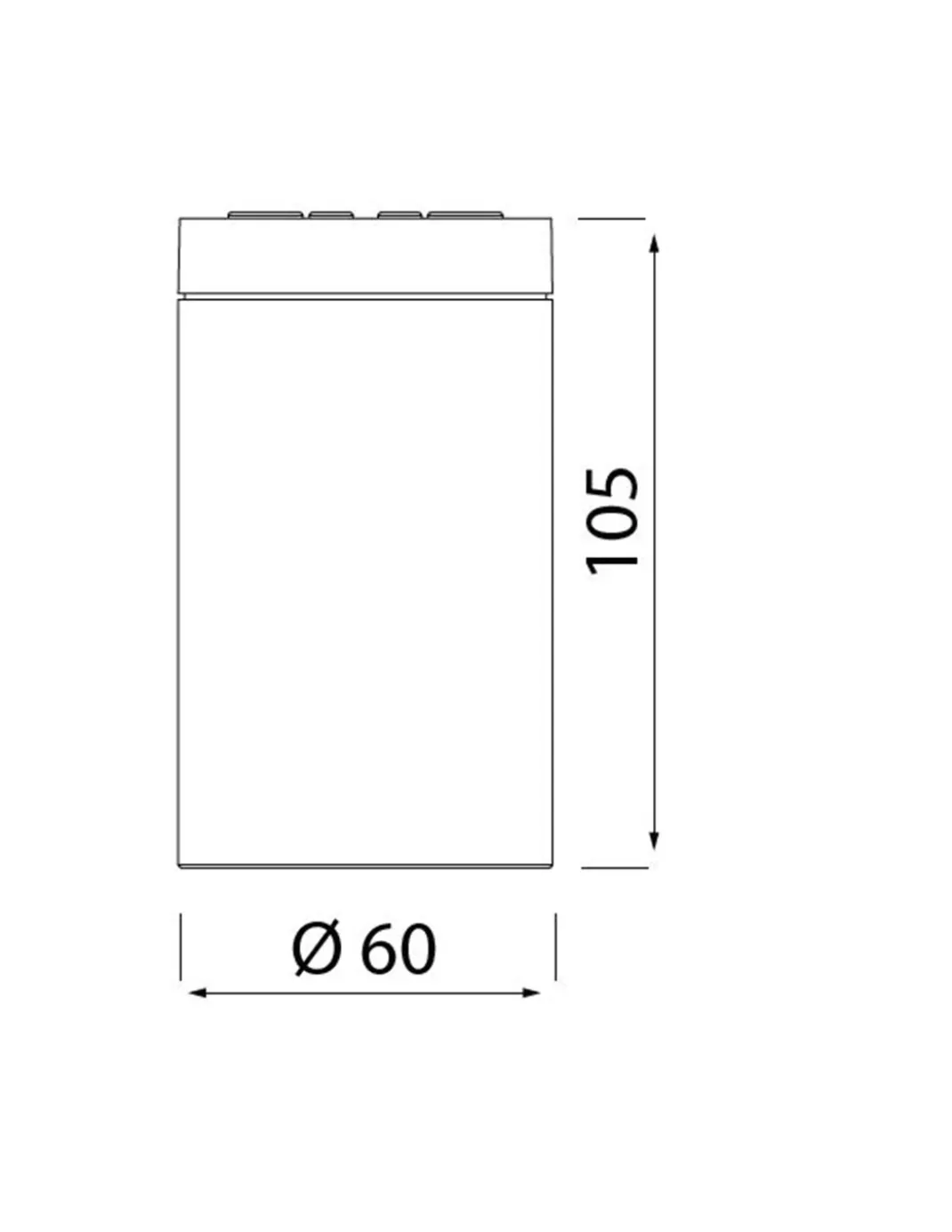 Plafón de techo Kandanchú – Mantra – Lámpara de exterior IP54, disponible en 4 colores