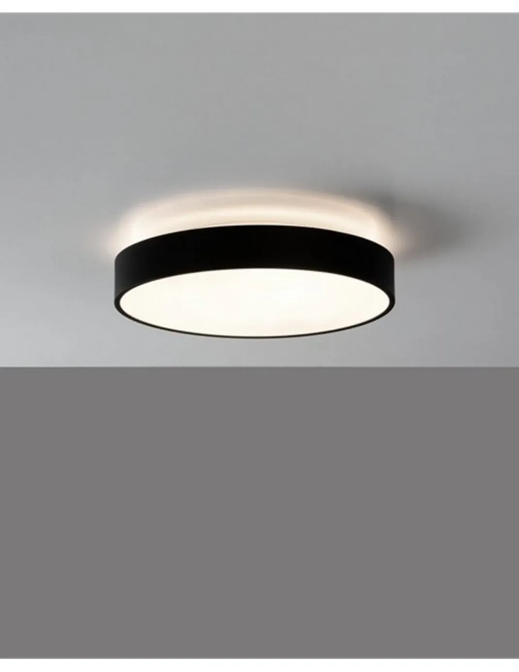 Plafón de techo Lisboa - ACB - Lámpara LED redonda con luz indirecta decorativa