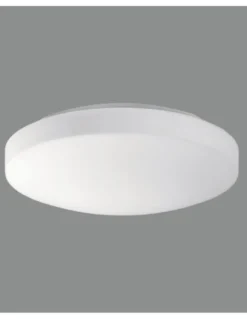 Plafón de Techo Moon - ACB - Plafón circular blanco para baño