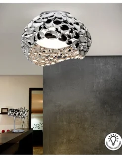 Plafón de techo Narisa – Schuller – Lámpara decorativa en tres colores