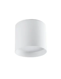 Plafón de techo Natsu - Faro - Foco blanco de superficie
