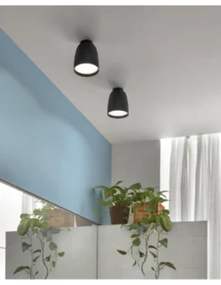 Plafón de techo Nut – Bover – Lámpara de exterior IP54, Regulable LED Triac