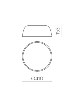 Plafón de techo Oslo - ACB - Plafón LED moderno decorativo