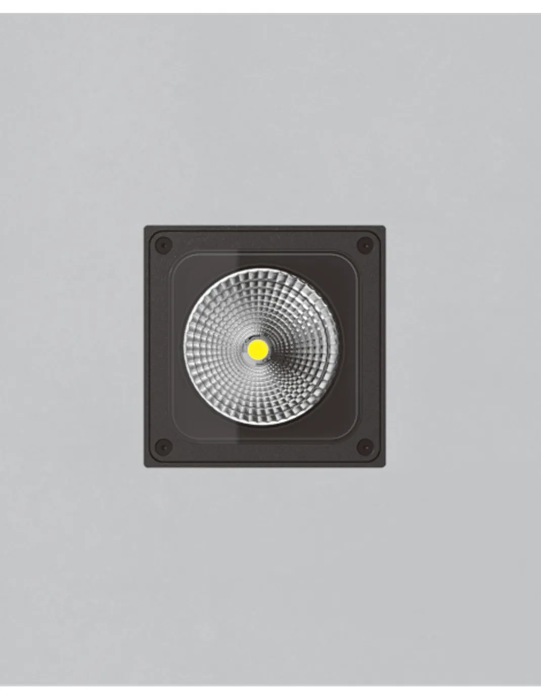 Plafón de techo para exterior Hamal - ACB - Diseño cúbico minimalista LED