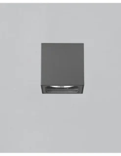 Plafón de techo para exterior Hamal - ACB - Diseño cúbico minimalista LED