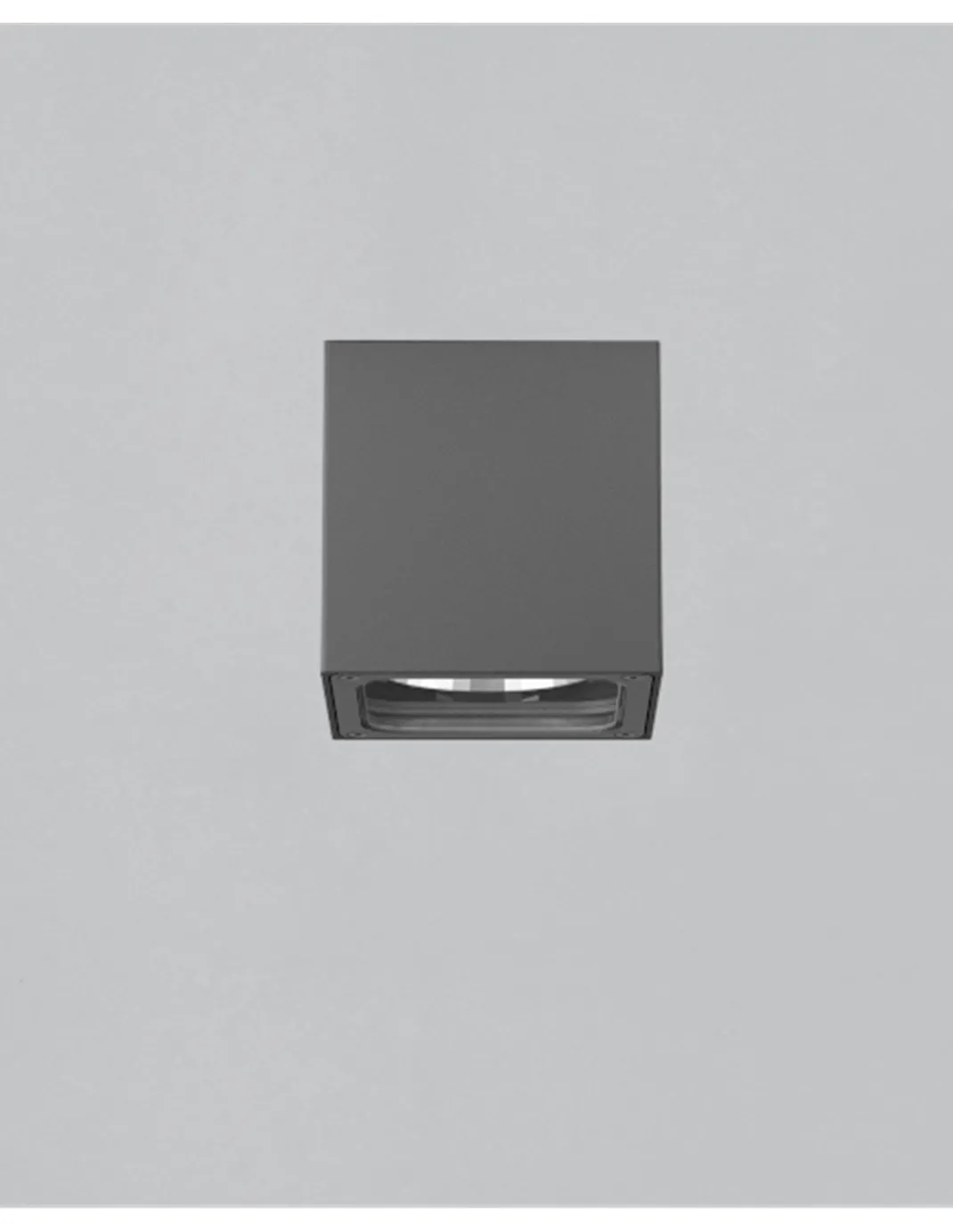 Plafón de techo para exterior Hamal - ACB - Diseño cúbico minimalista LED