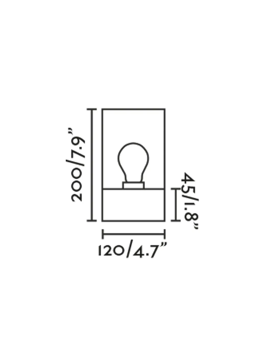 Plafón de techo para exterior Kila – Faro – Cristal transparente, IP65, 20 cm