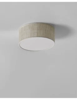 Plafón de techo Simplicity – Massmi – Lámpara de techo de lino, Disponible en 5 tamaños
