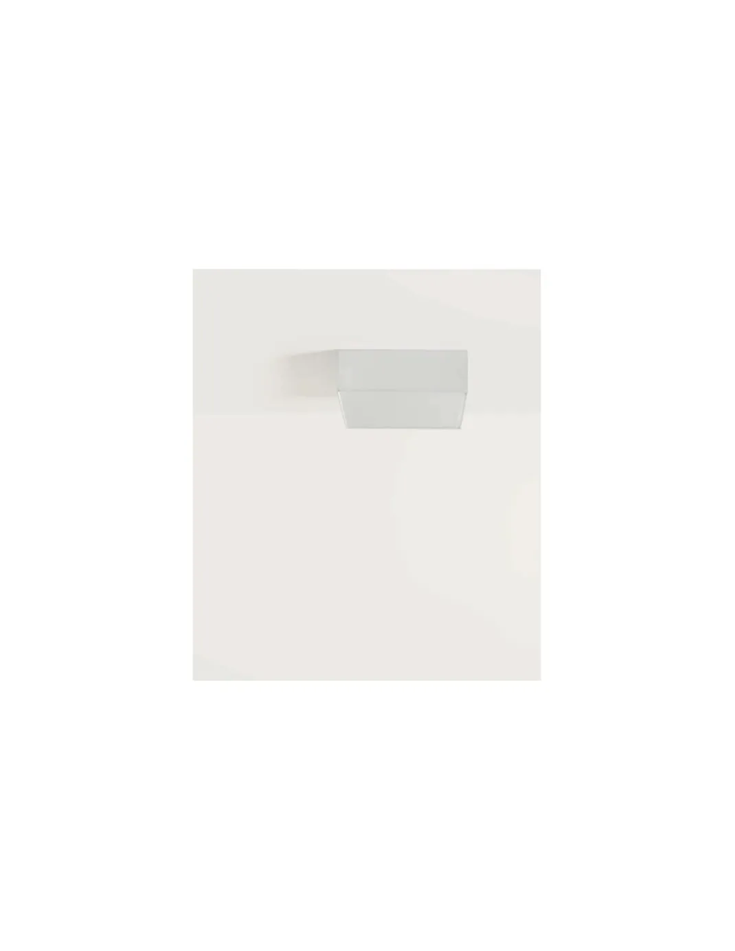 Plafón de techo Tamb Square - Aromas - Plafón pequeño cuadrado (35 cm), color blanco