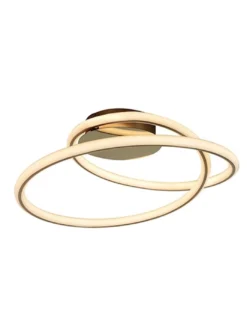 Plafón de techo Tube – Schuller – Diseño minimalista, acabado oro