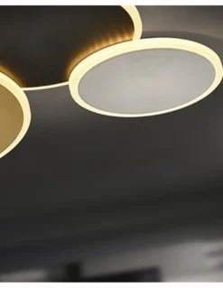 Plafón de techo Umbra – Schuller – Lámpara minimalista LED de tres colores