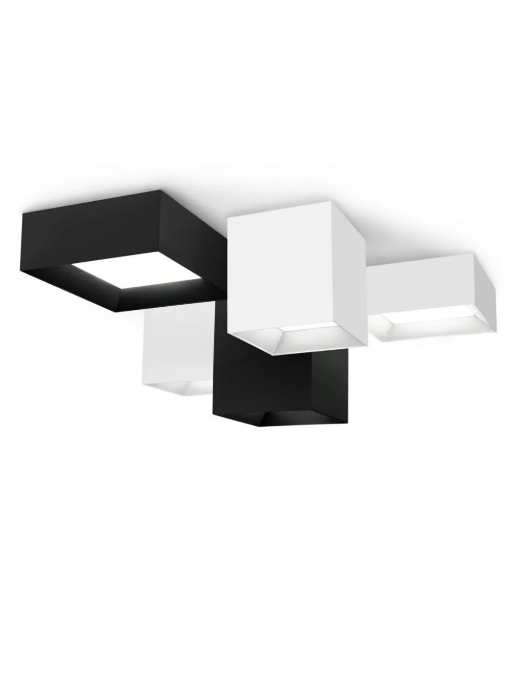 Plafón de techo Volum - Massmi - Plafón cuadrado LED