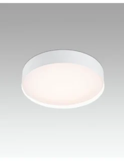 Plafón de techo Vuk - Faro - Lámapra para baño redonda (IP44)