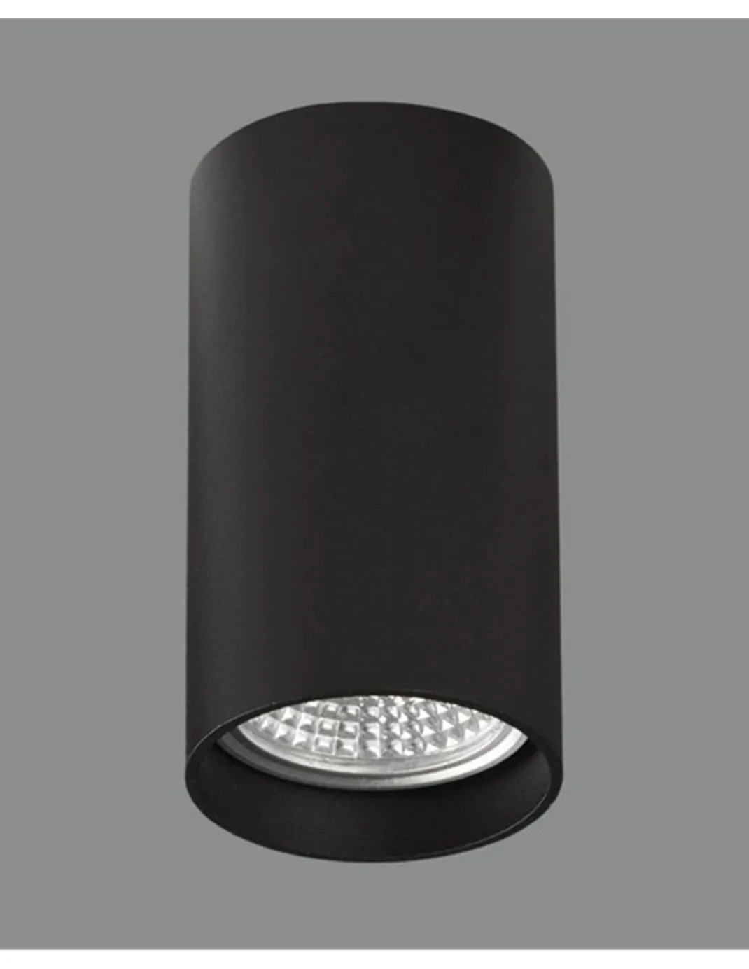 Plafón de techo Zoom - ACB - Foco de superficie LED GU10, Ø 5,6 cm