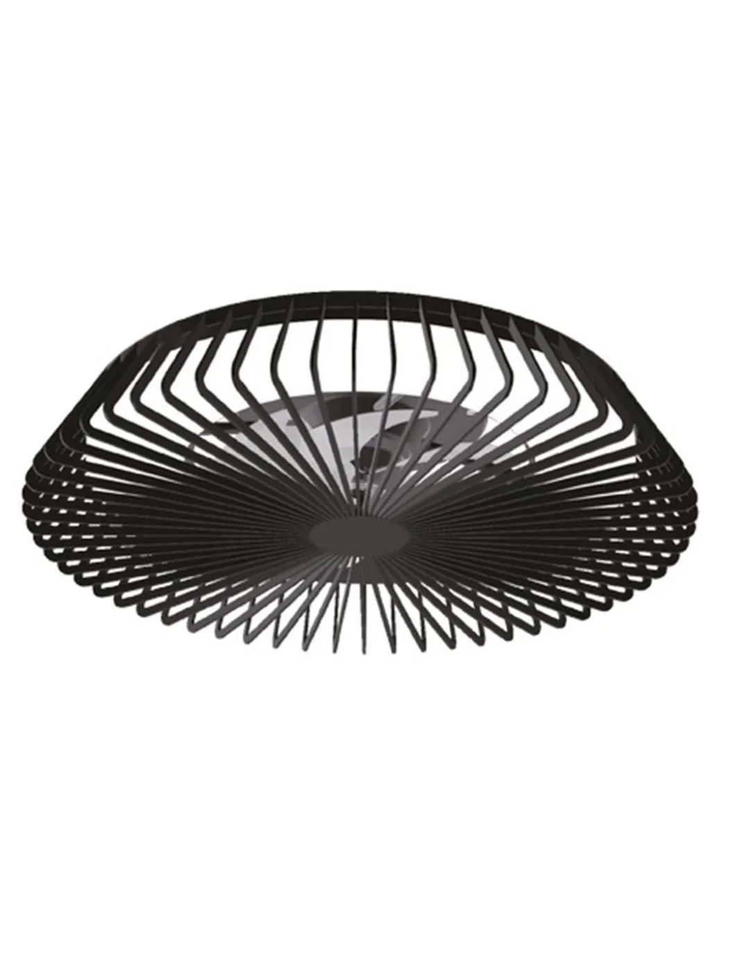 Plafón ventilador Himalaya by Santiago Sevillano - Mantra - Con luz, silencioso y SMART (Alexa, Google)
