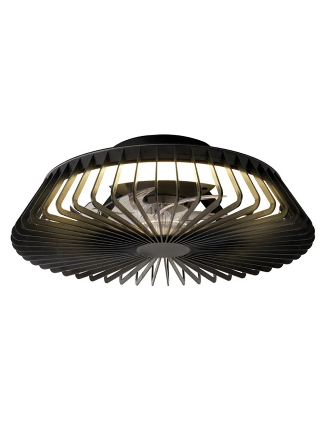 Plafón ventilador Himalaya Mini – Mantra – Diseño moderno, LED regulable, 4 velocidades