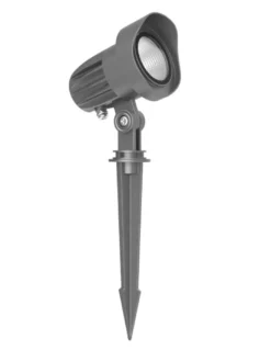 Proyector con piqueta Cobra - Iberlamp - Lámpara de exterior antracita