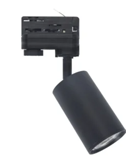 Proyector de carril Luvo - FORLIGHT - Lámpara orientable GU10 en blanco o negro