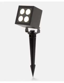 Proyector de exterior Crest - FORLIGHT - Lámpara con estaca negra