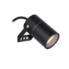 Proyector de exterior Quebec – Mantra – Lámpara estaca negra, GU10