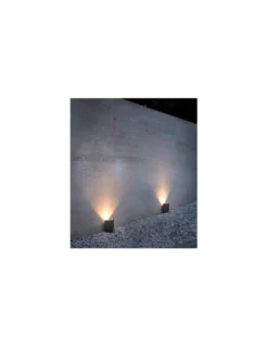 Proyector de suelo Noboru - Faro - Lámpara de exterior, Acabado gris oscuro, LED COB 3000K
