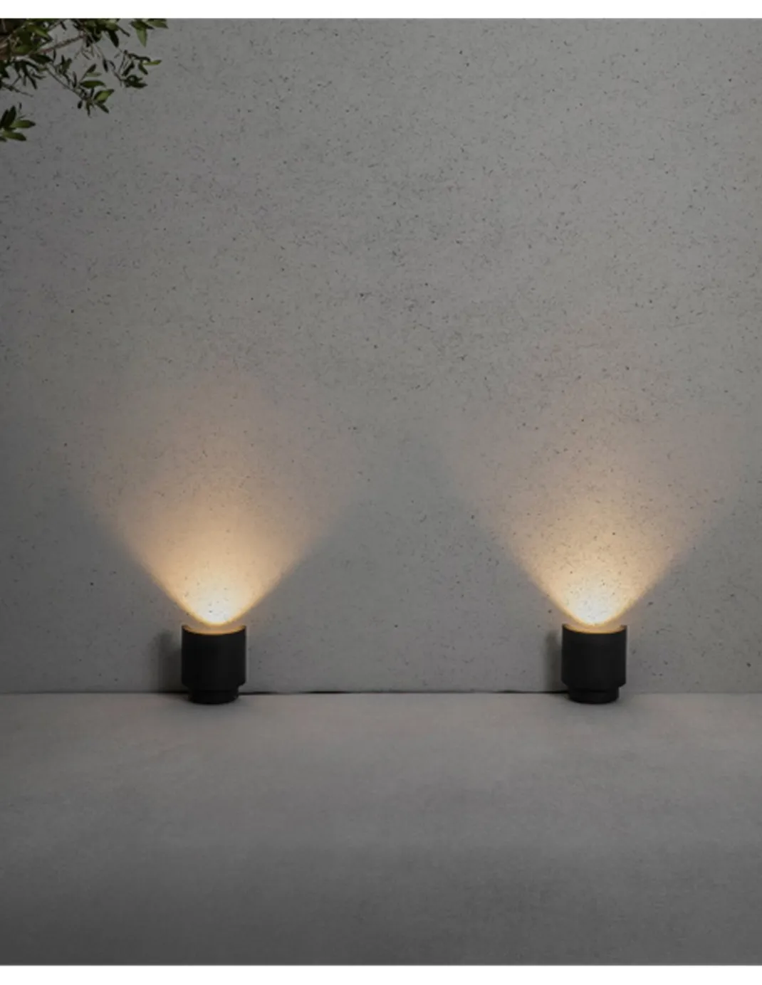 Proyector de suelo Noboru - Faro - Lámpara de exterior, Acabado gris oscuro, LED COB 3000K