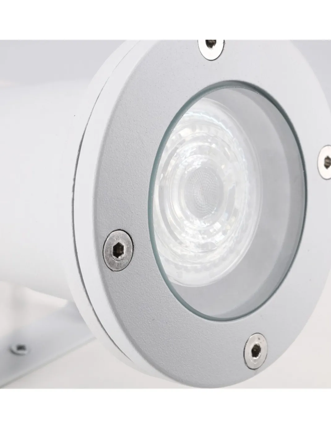 Proyector de suelo y estaca de exterior Post – FORLIGHT – Lámpara de aluminio, GU10 IP65