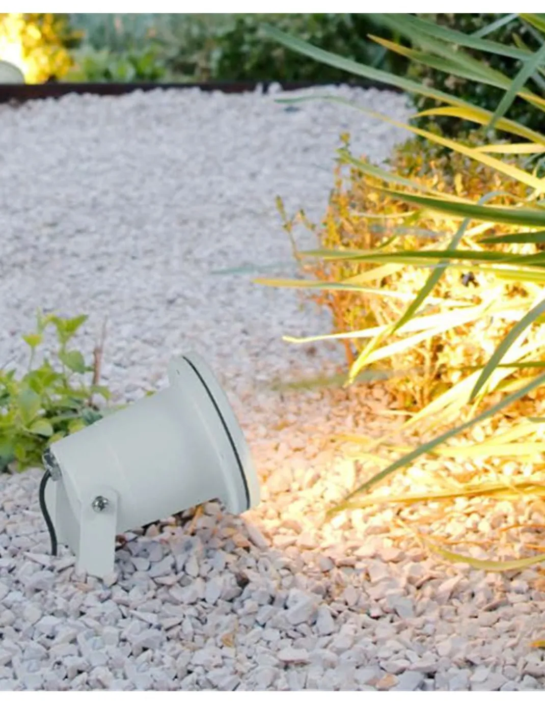 Proyector de suelo y estaca de exterior Post – FORLIGHT – Lámpara de aluminio, GU10 IP65