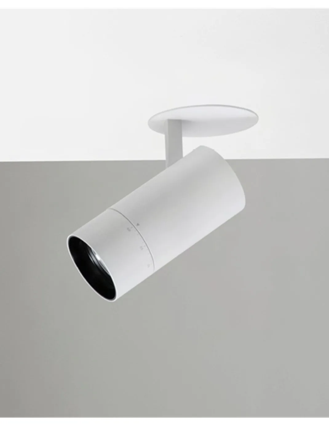 Proyector de techo empotrable Owwl - Nexia - Foco orientable con zoom ajustable 20º-60º