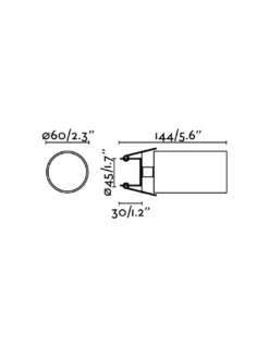 Proyector de techo empotrable Stan – Faro – Orientable, GU10