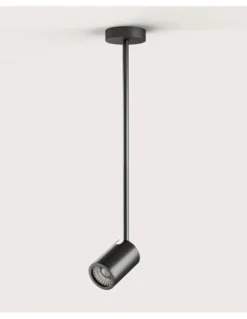 Proyector de techo Noon – Aromas – Lámpara de techo negra, GU10 LED 3000K, Regulable Triac