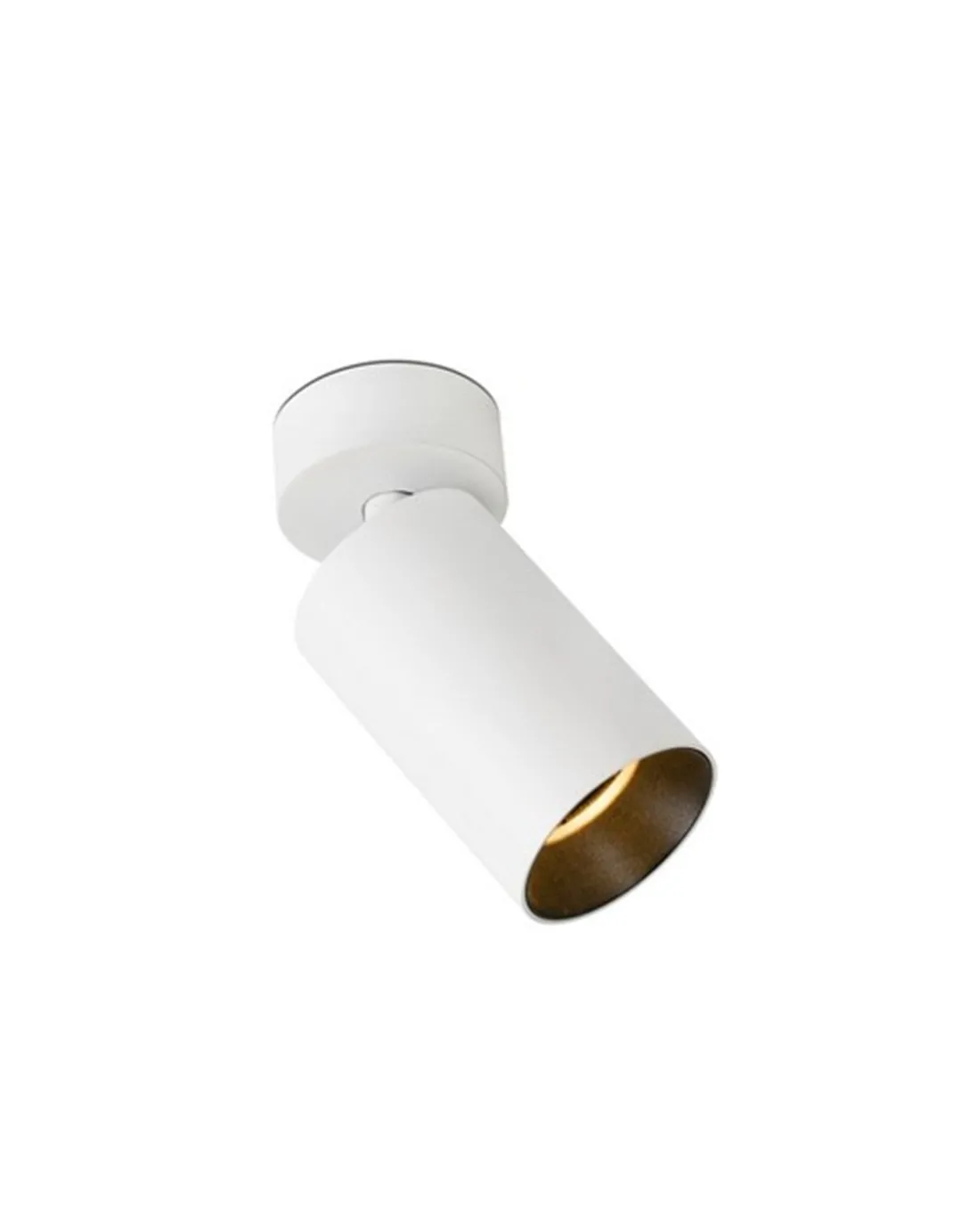 Proyector de techo/pared Stan - Faro - Lámpara orientable en blanco o negro