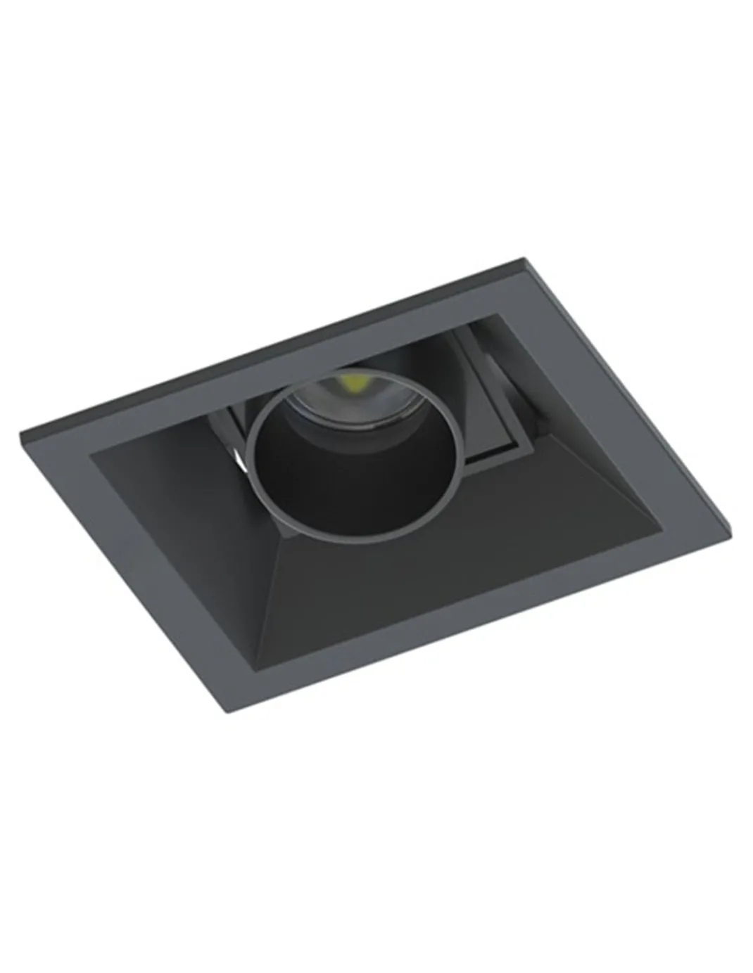 Proyector empotrable Hera S1 - Conalux - Lámpara basculante negra