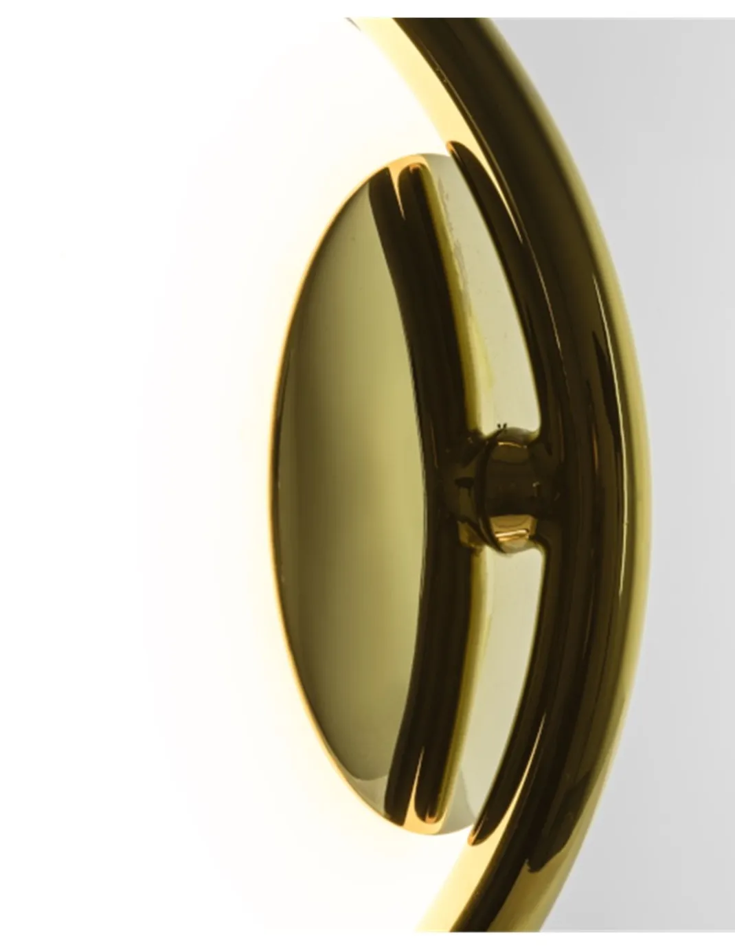 Sobremesa estructura oro con difusor de cristal – Le Vita - Faro