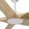 Ventilador de techo Bigwood 20 XL - Faro - Ventilador Smart Tuya, palas de madera de pino