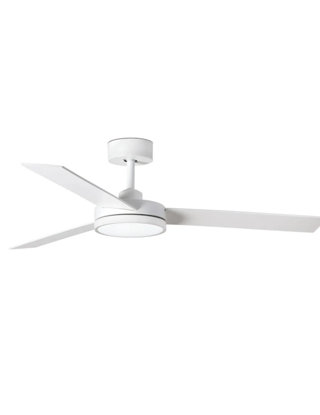 Ventilador de techo con luz Barth - Faro - Ventilador blanco, ultrasilencioso