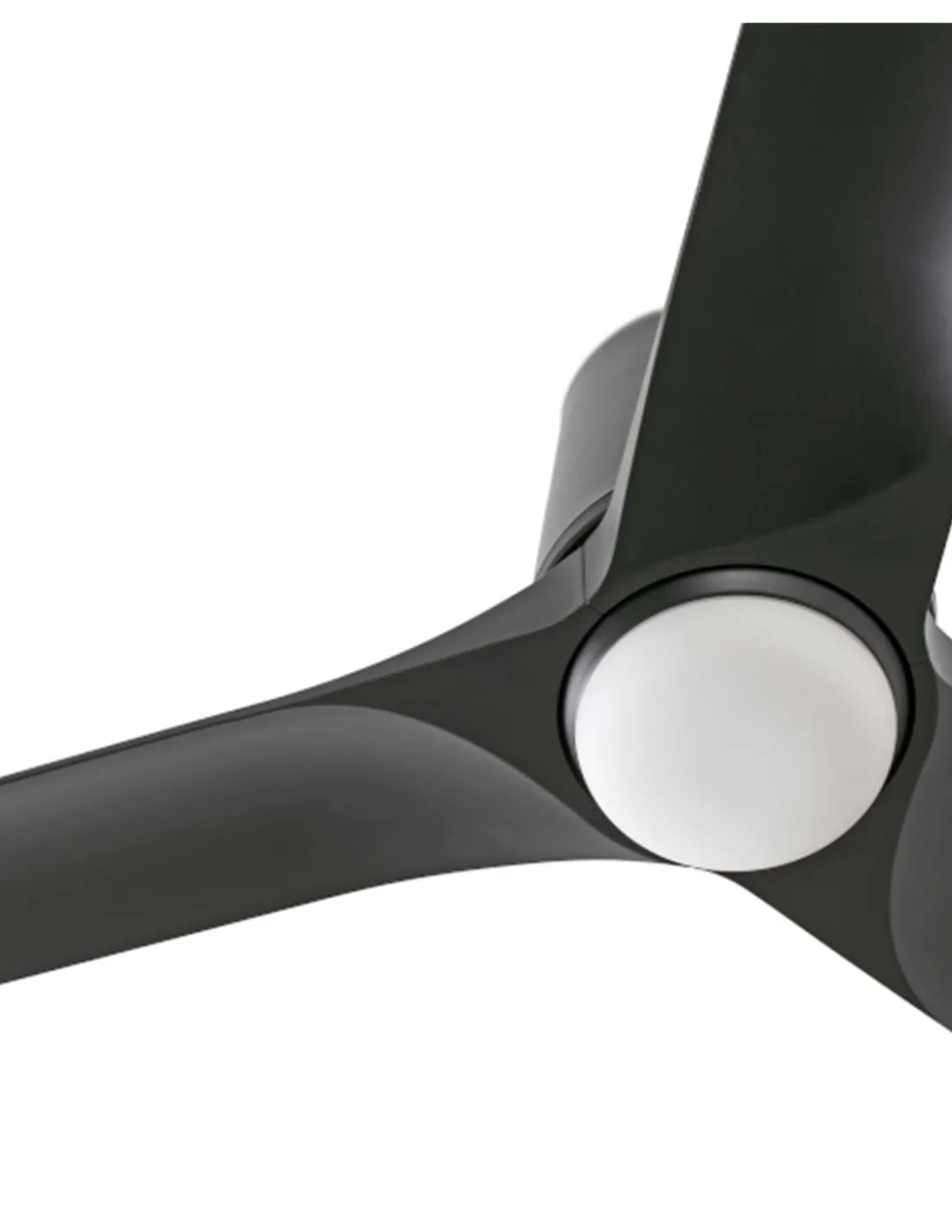 Ventilador de techo con luz Hey Tub LED S - Faro - Madera oscura, motor DC