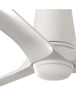 Ventilador de techo con luz Hey Tub LED S - Faro - Diseño blanco, motor DC