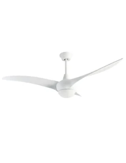 Ventilador de techo con luz Helix - FORLIGHT - Ventilador LED blanco con 2 alturas