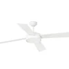 Ventilador de techo con luz Hydra - Faro - Ventilador blanco ultrasilencioso