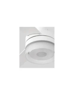Ventilador de techo con luz Ice - Faro - Ventilador con altavoz, palas reversibles
