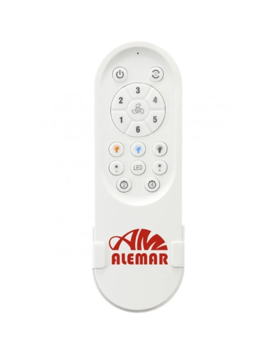 Ventilador de techo con luz Kent - AJP - Ventilador LED silencioso, color negro