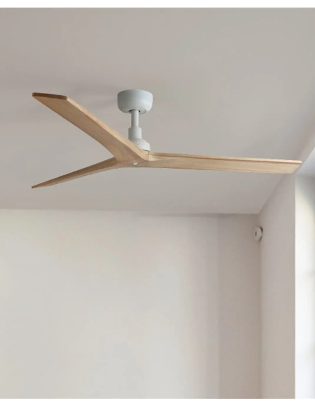 Ventilador de techo con luz Klim Smart M - Faro - Ventilador inteligente y silencioso, sin luz