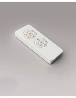 Ventilador de techo con luz Mini Siroco – Schuller –Palas nogal, motor DC, 6 velocidades