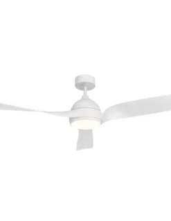 Ventilador de techo con luz Oria - ALG - Motor DC ultrasilencioso, 3 aspas y mando a distancia