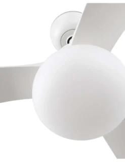 Ventilador de techo con luz Outwood L - Faro - Ventilador Smart (Tuya), blanco, apto para exterior