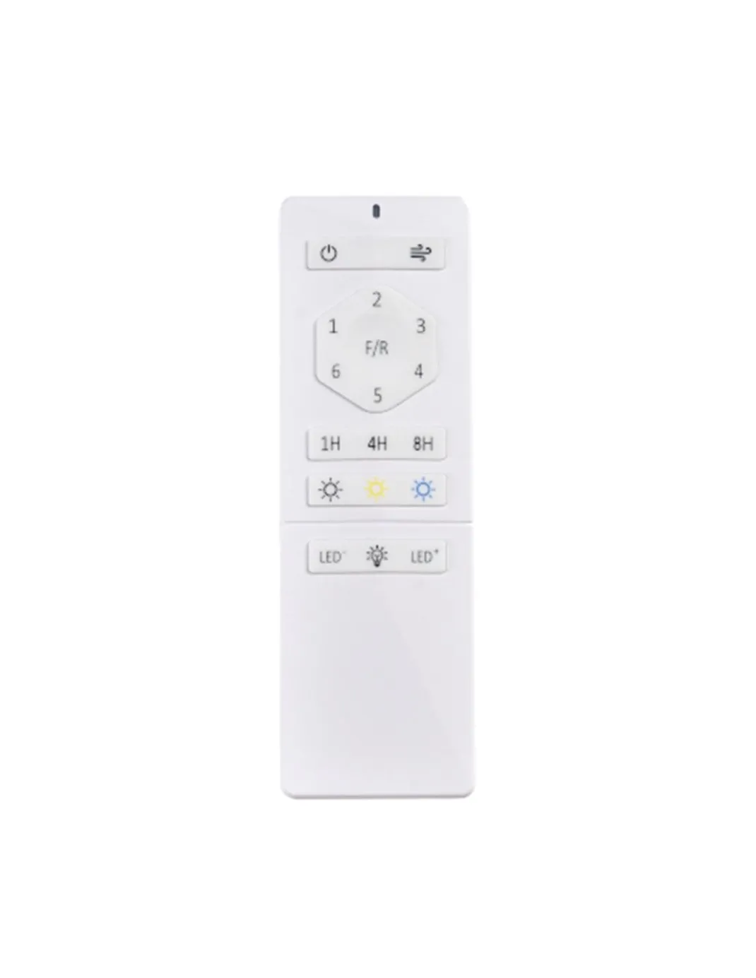 Ventilador de techo con luz Sena - ALG - Aspas retráctiles en negro con mando a distancia y función verano/invierno