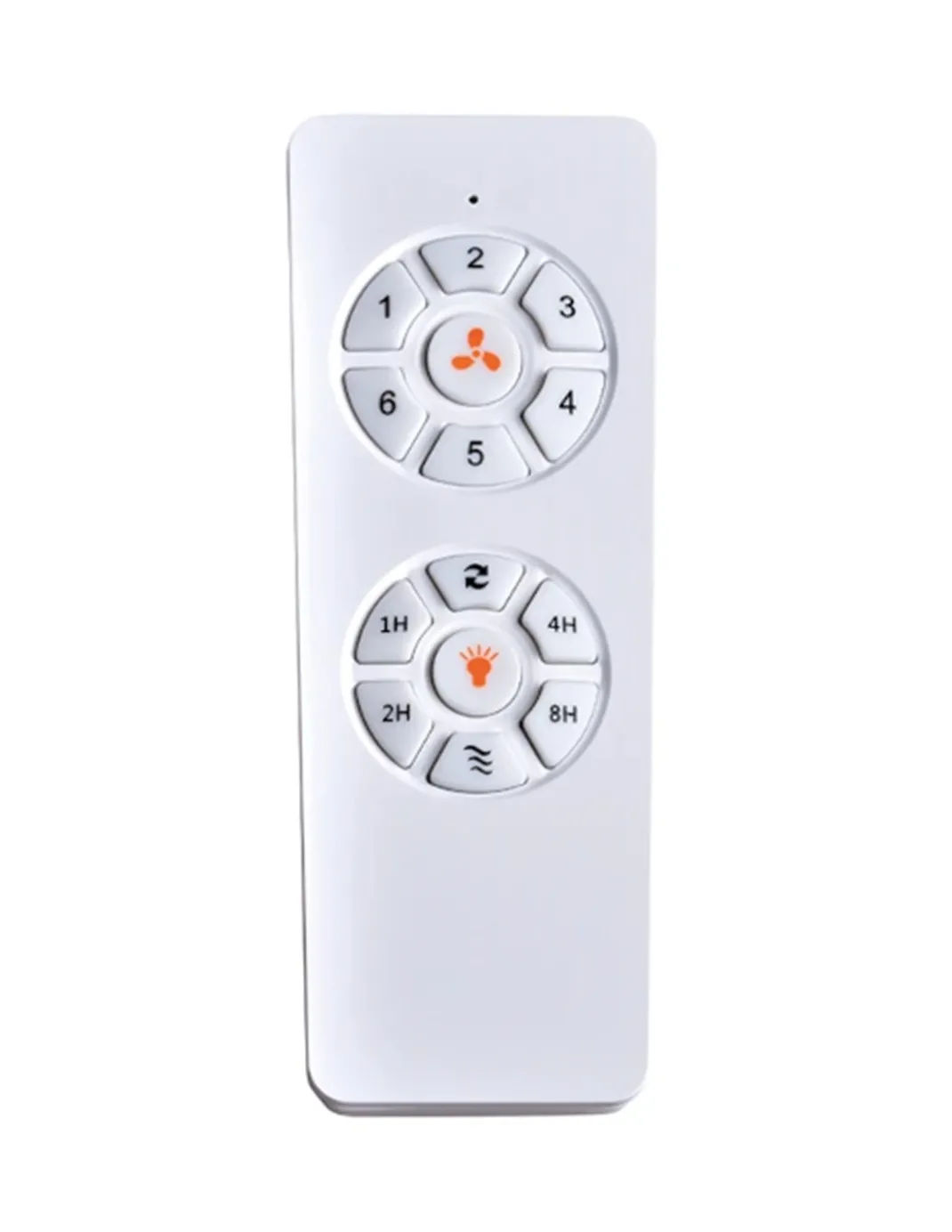 Ventilador de techo con luz Támesis - ALG - Blanco con 3 palas fijas, motor ultrasilencioso y mando a distancia